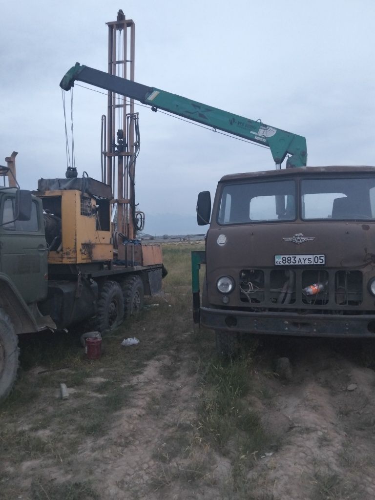МАЗ манипулятор 8тон бор стрела 3тон8меров