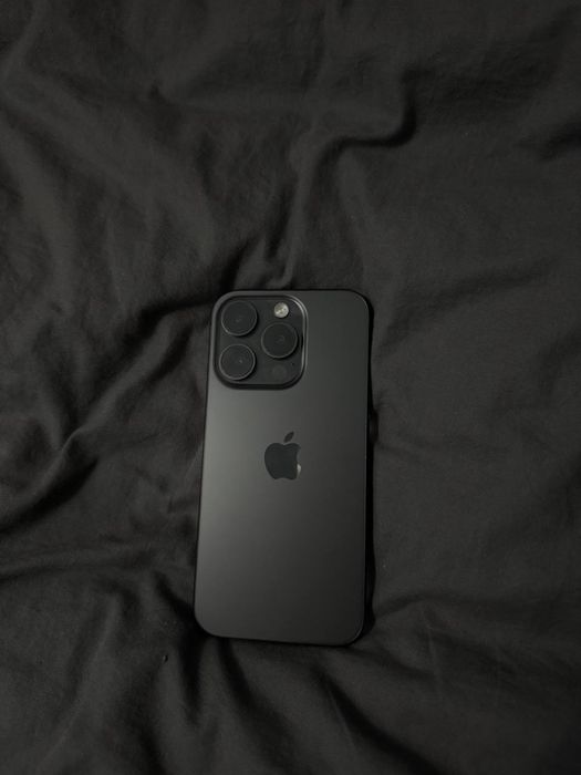 Айфон 15 про black titanium