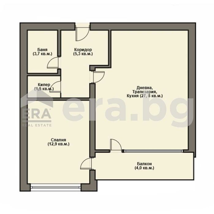 Продава се Двустаен апартамент в Варна, Виница - 78 кв.м за 1809 €/кв.м - Снимка #2