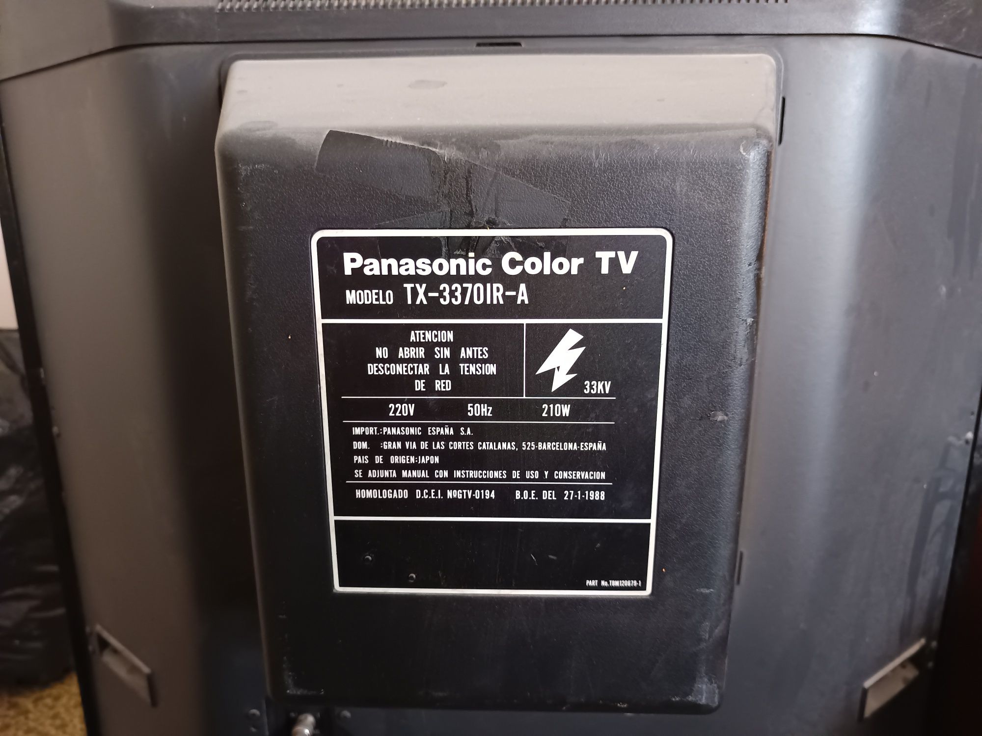 Телевизор Panasonic TX-3370IR-A