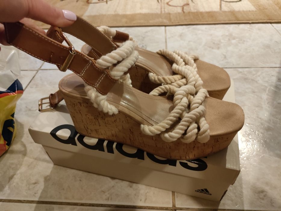 Sandale cu platformă, H&M, mărimea 38