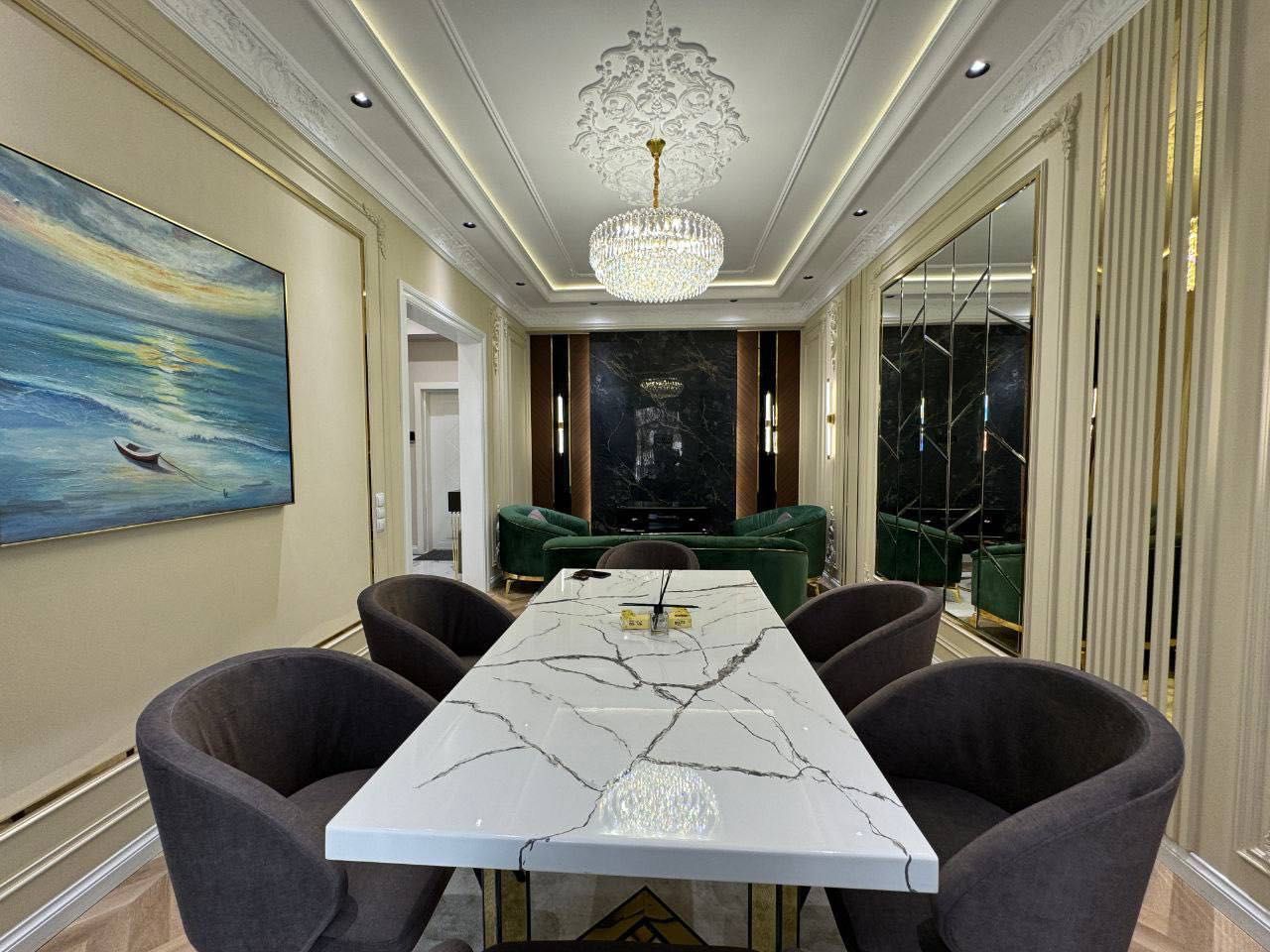 Boulevard Продается 3 комнатная квартира ремонт Tashkent City