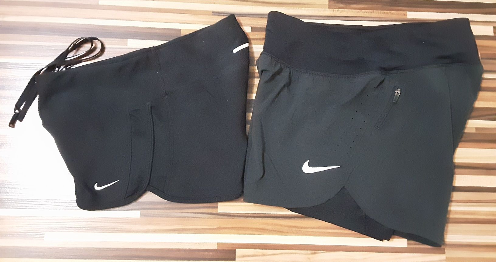 (ХS) NIKE running Eclipse оригинални къси панталони 2в1 и клин