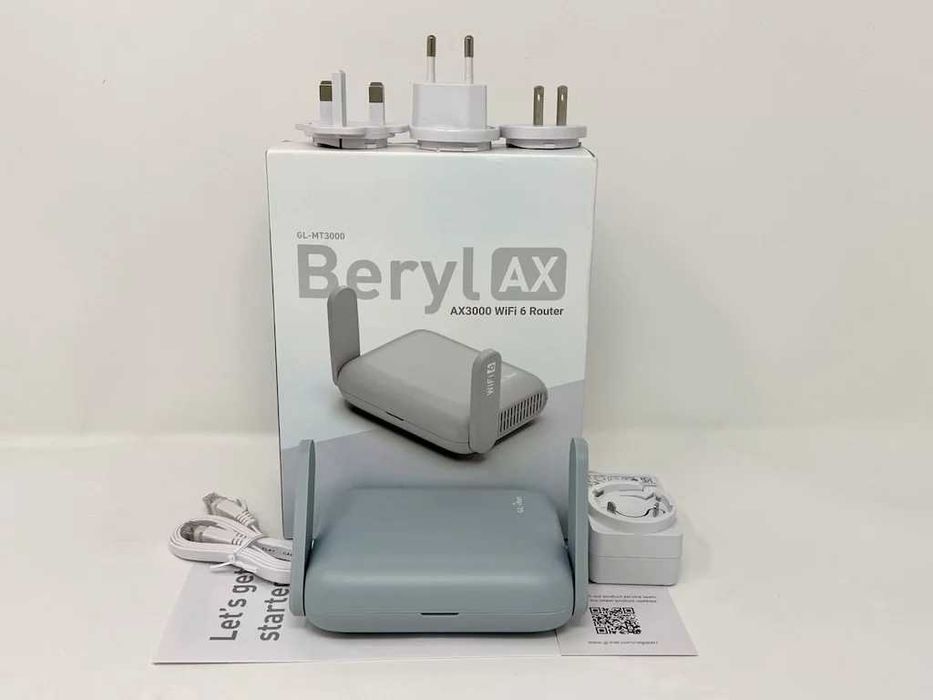 OpenWRT рутер Gl.iNet Beryl AX AX3000 Wi-Fi 6