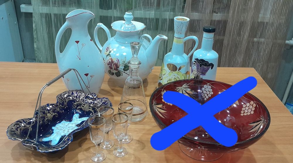 Посуда разная советская