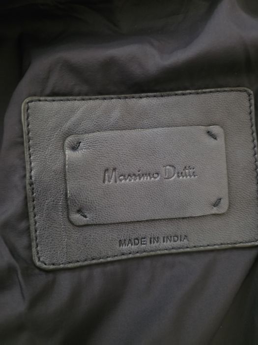 MASSIMO DUTTI geacă piele bărbați XXL