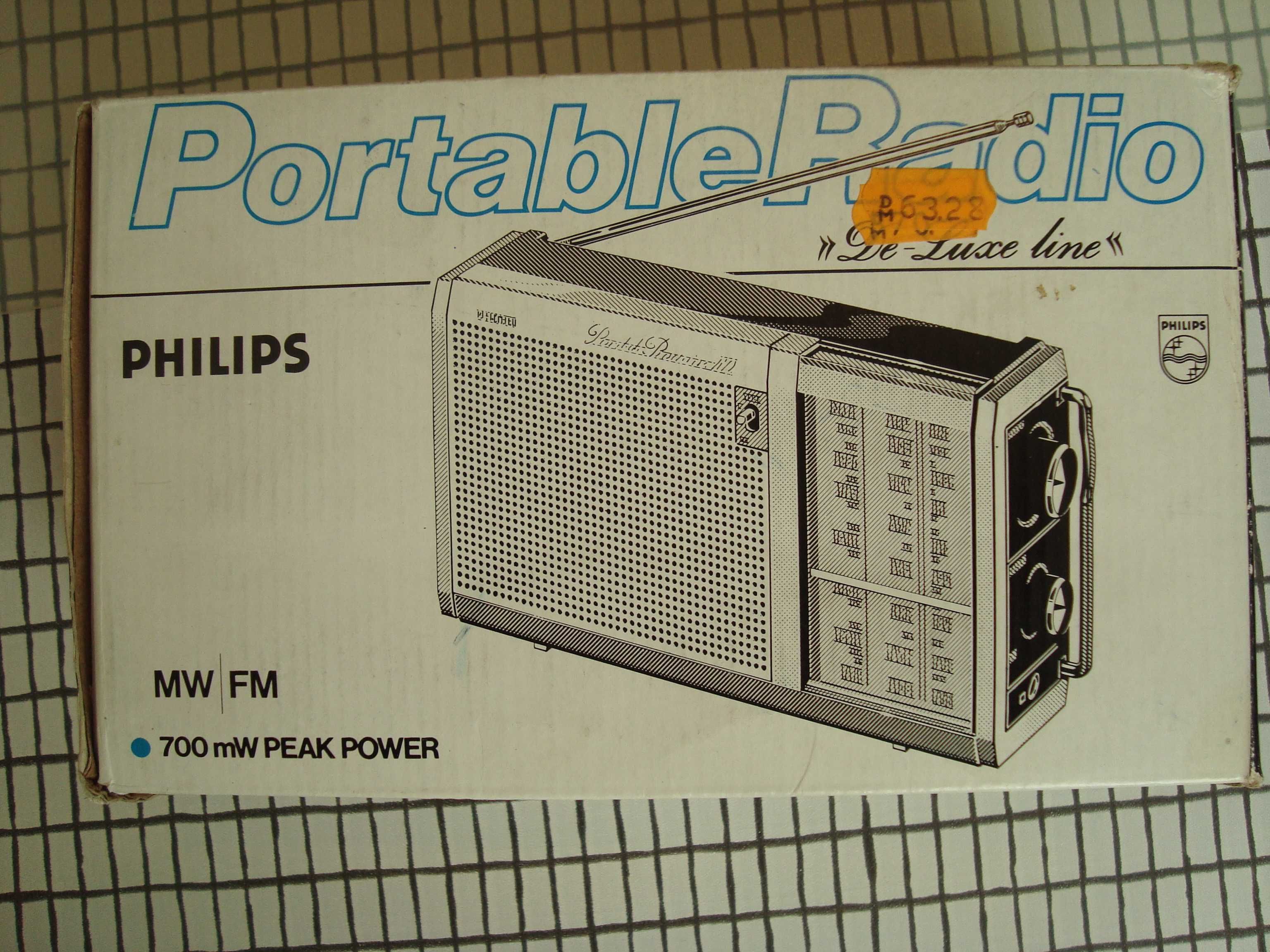 Radio PHILIPS AL 190 in cutie An 1975