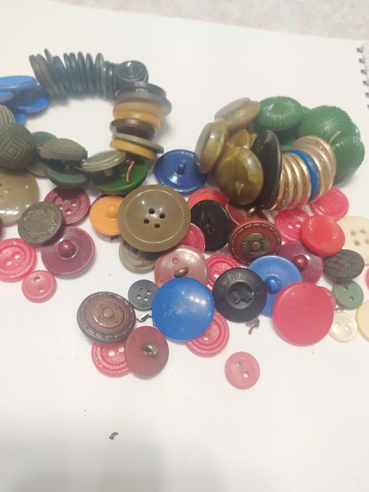 Пуговицы разные б/у и новые