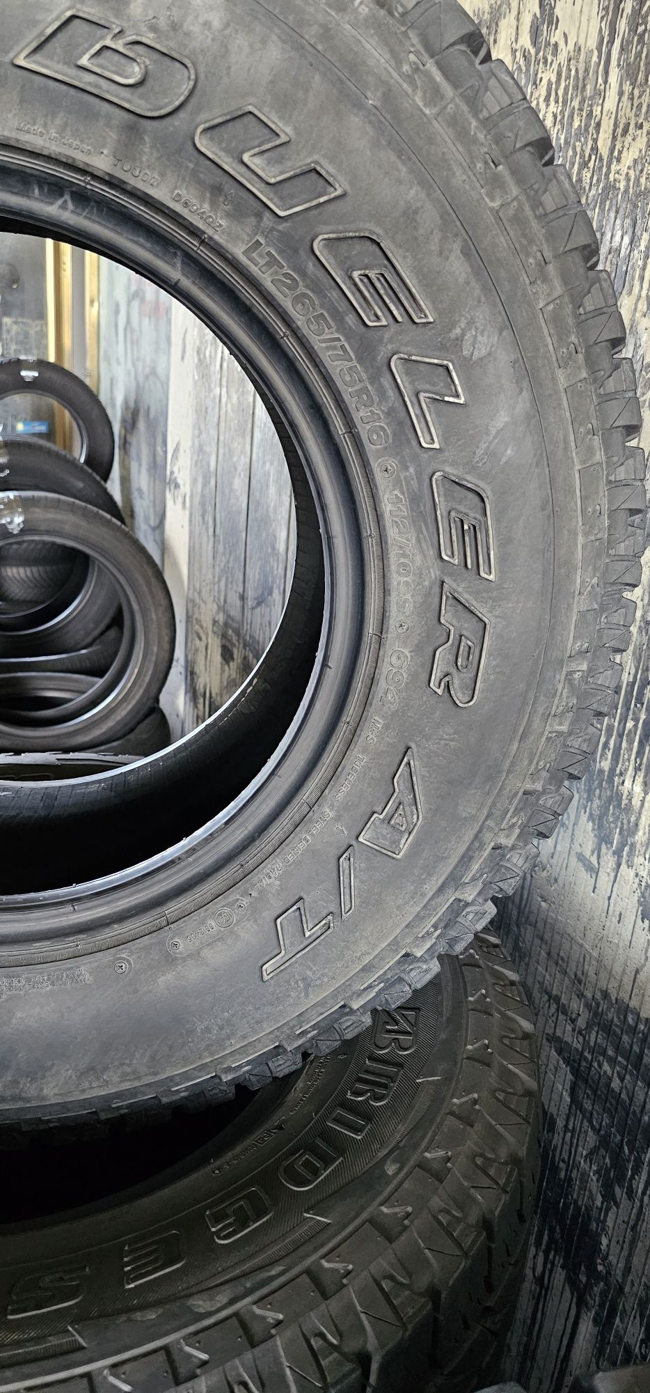 265 75 R 16 Bridgestone M+S