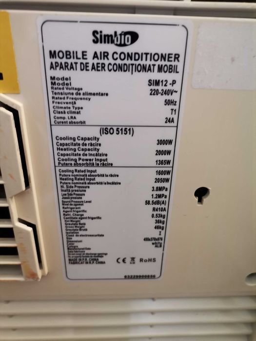 Aer condiționat mobil