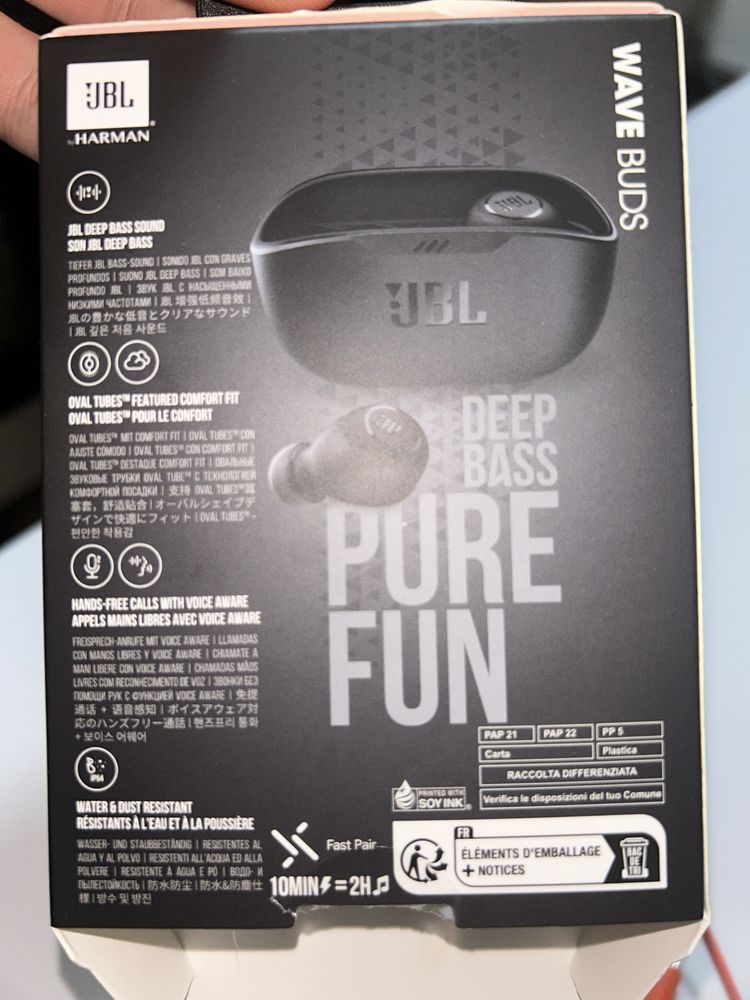 Casti jbl wavebuds 2 sigilate