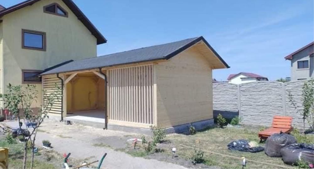 Mobilier de gradina terase si foisoare din lemn trata si uscat