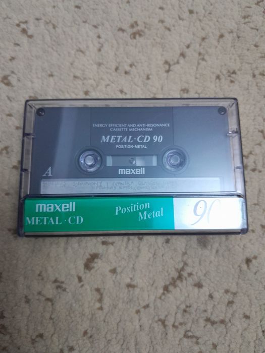 Casete Maxell CD 90 Metal Position