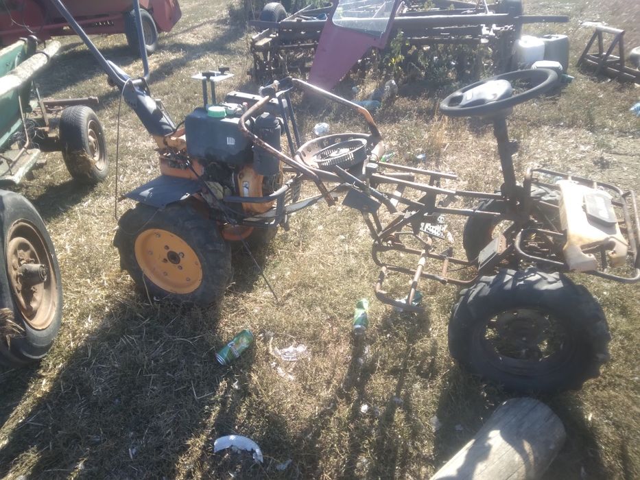 Motocultor 10 kp făcut atv.