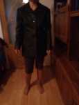 Geaca piele tip sacou