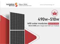Panouri solar Fotovoltaice 500W SUNRISE SR-66M500HLPro, si la bucata!