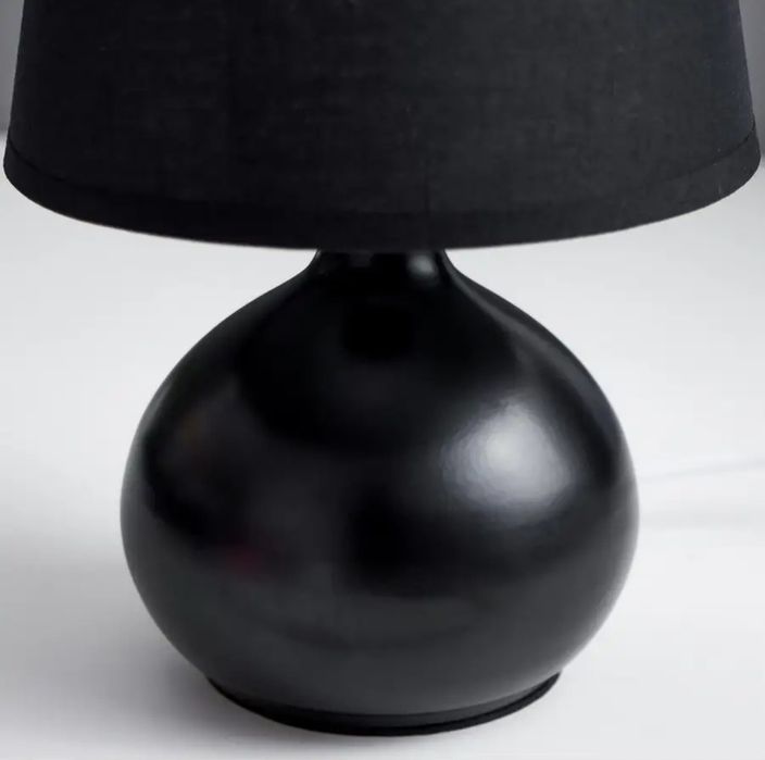 Лампа прикроватная ночник светильник настольный с абажуром