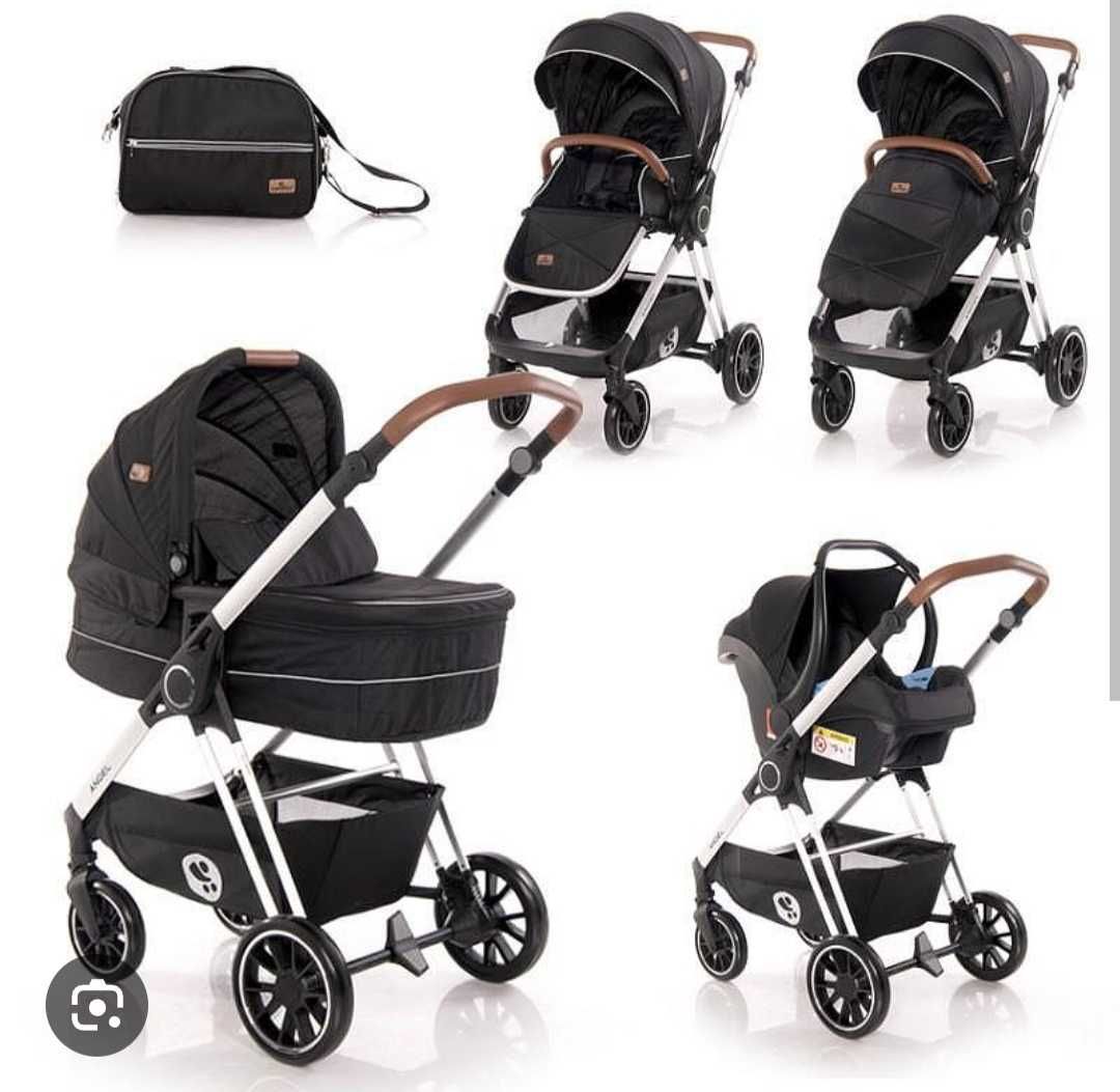 Бебешка количка Lorelli 3 в 1 с подарък чанта Chipolino.