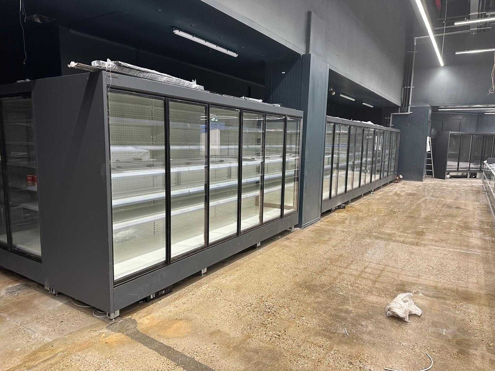 Vitrina verticala refrigerare COOLES - fara agregat/6 usi - 375 cm/NOU