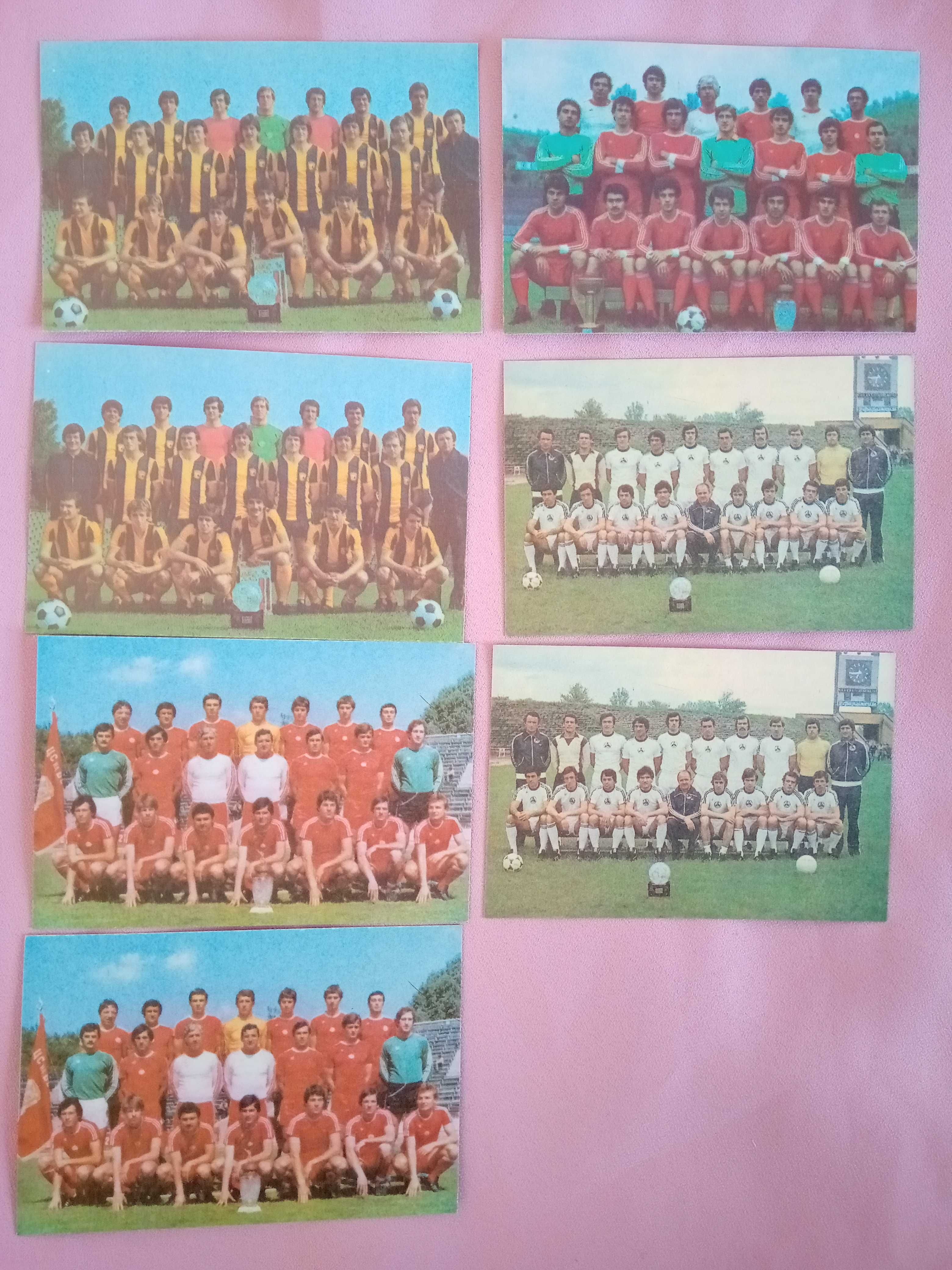 Подложки за бира Гинес и календарчета с футболисти и др. 1980, 81, 82