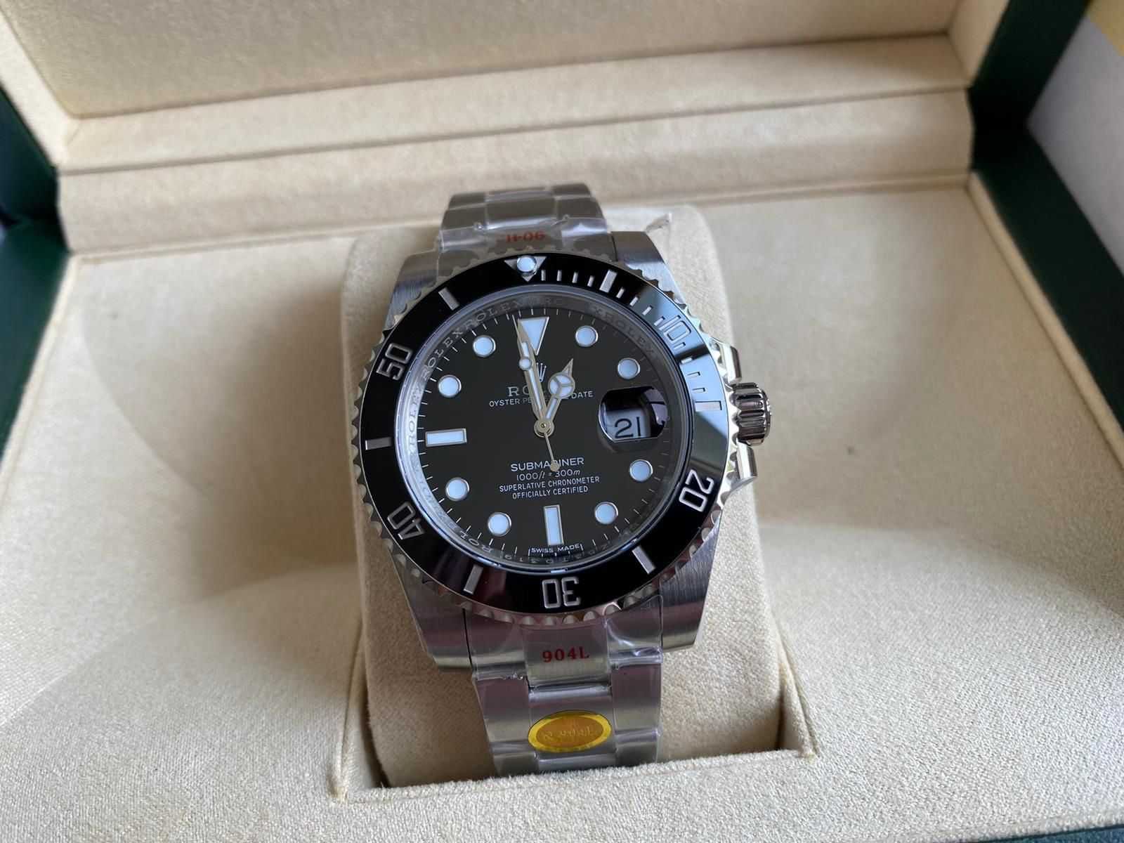 Rolex submaeine 40 mm 3135 blue balans