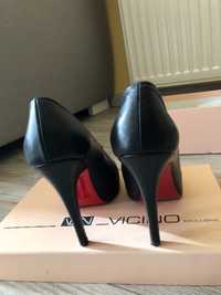 Обувки естествена кожа на висок ток VICINO