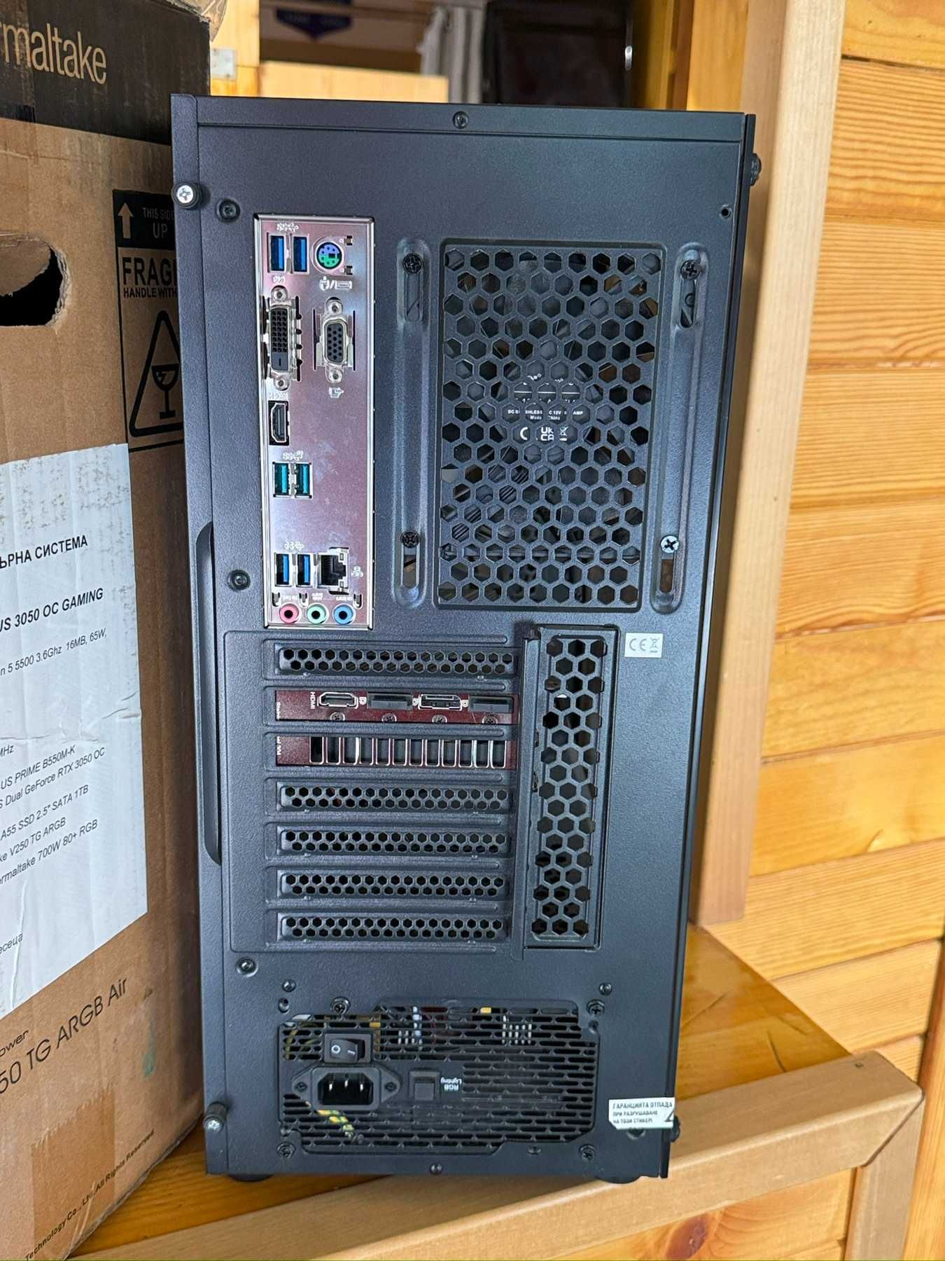 Настолен Компютър Asus 3050 Gaming + Монитор Samsung S27