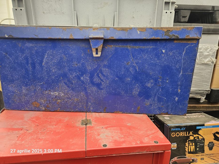 Cutie metalica cu manere