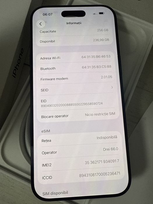 Iphone Air 512Gb si 256Gb Ca Noi Baterie 100%