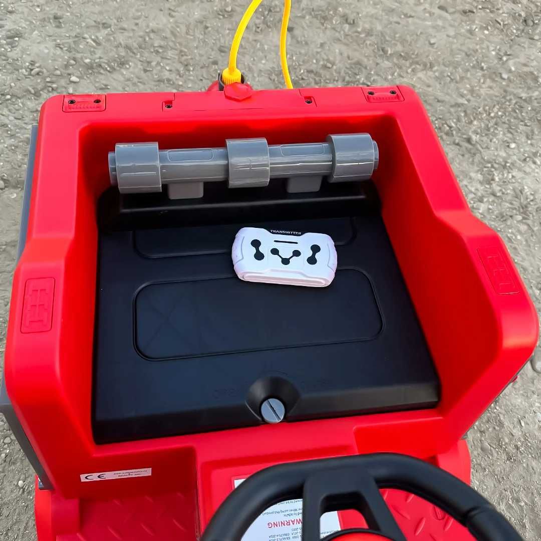 Детски Акумулаторен Камион Пожарна, 140W, 12V/1Ah, R/C 2.4