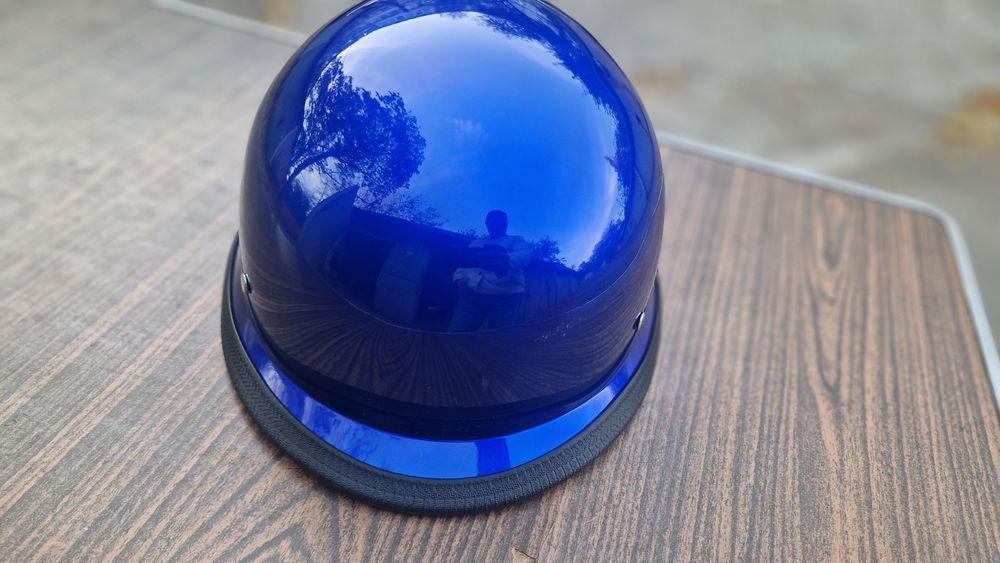 Casca Motocicleta Unisex Vintage ZOMBIES RACING, ca noua, marime M