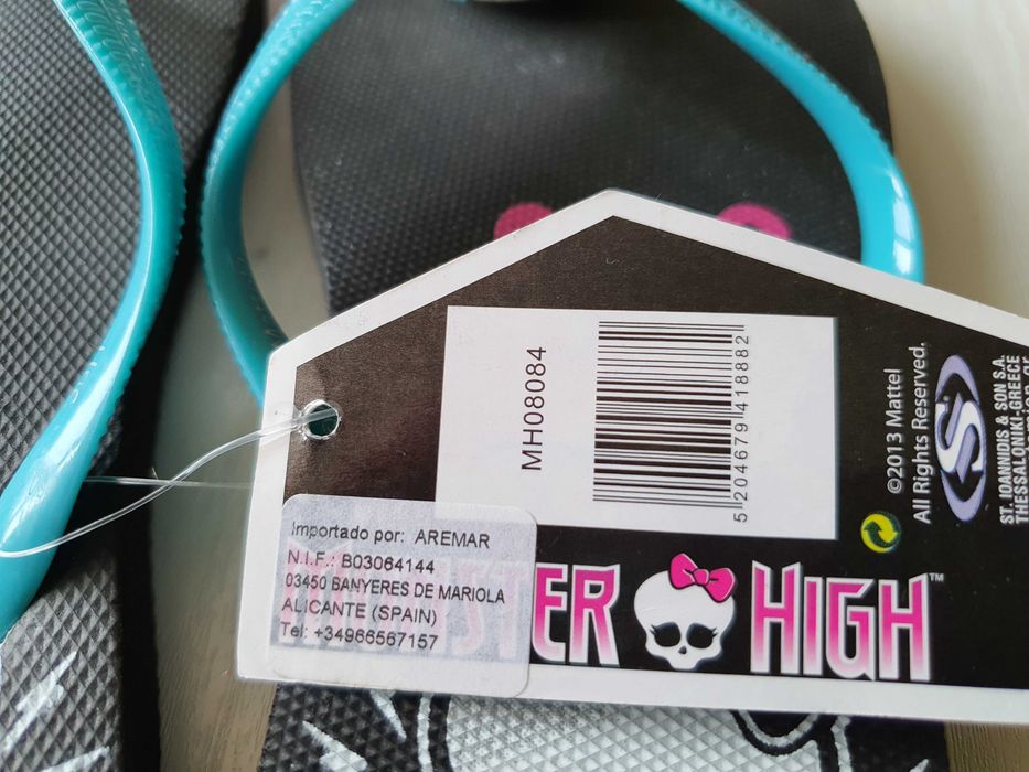 Slapi disney Monster High marimea 35-36