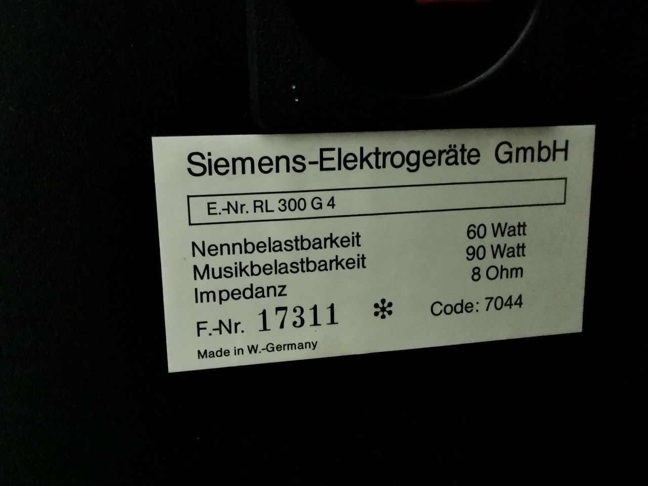 Linie audio Siemens R300