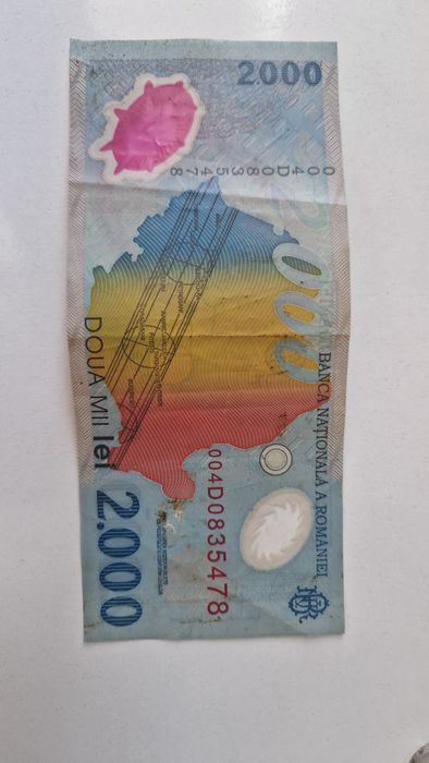 Bani vechi cu eclipsa și moneda de 5000 lei