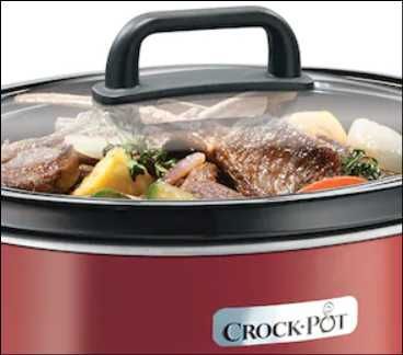 Slow cooker Crock Pot SCV400RD-050, 210 W, 3.5 l, Vas de ceramica