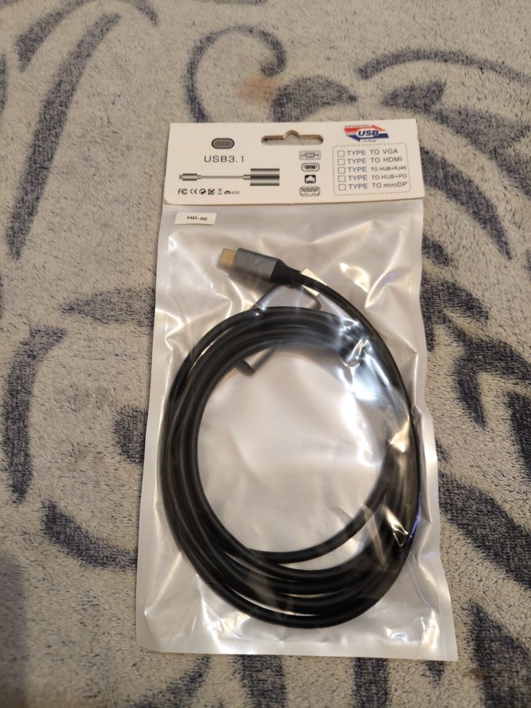 Кабель USB Type-C - HDMI 1.8 м