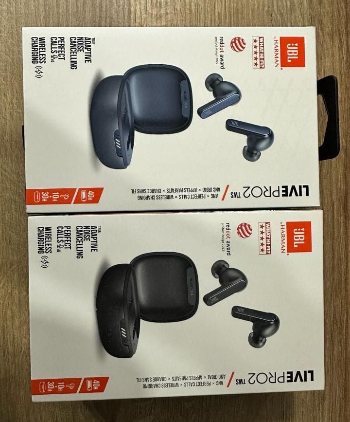 Casti audio in-ear JBL Live Pro 2 TWS, True Wireless, NC, 6 microfoane