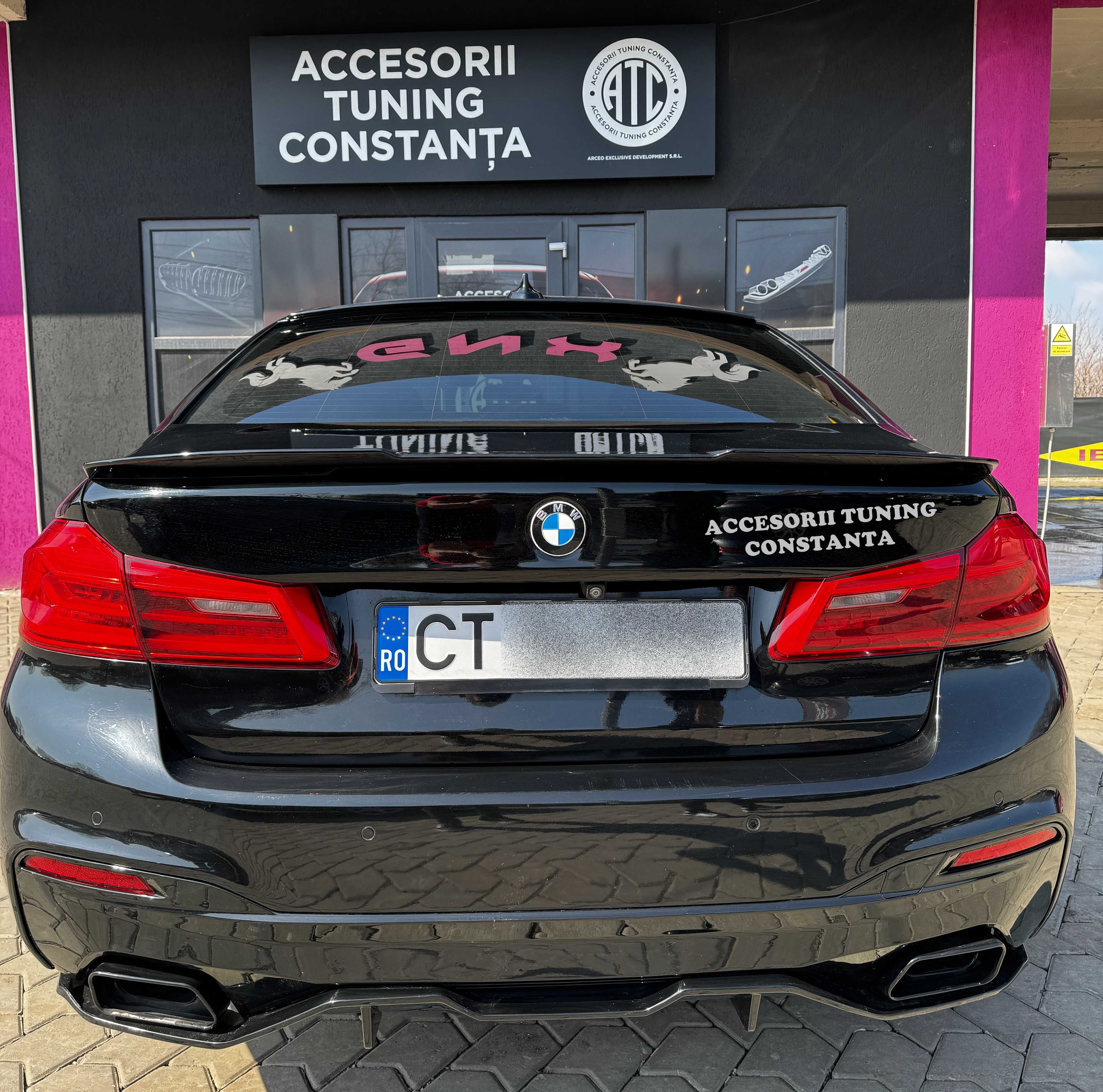 Eleron Portbagaj - BMW G30 CS Style Negru Lucios