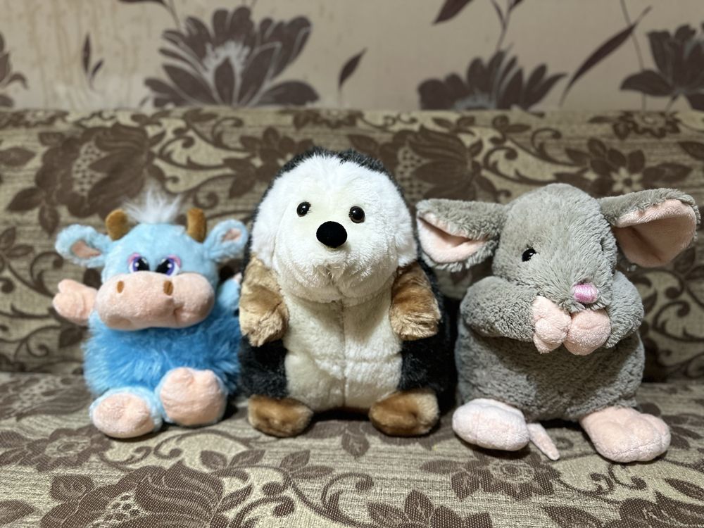 Мягкие игрушки.
