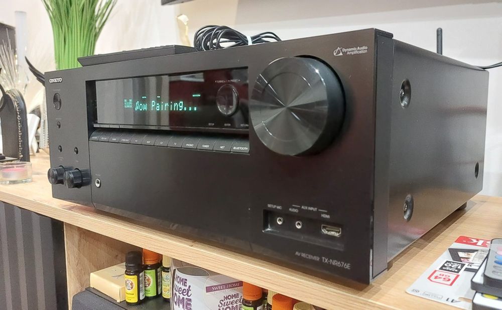 Vand receiver 7.2 Onkyo TX-NR676E Dolby Atmos WiFi Bluetooth 4K si USB