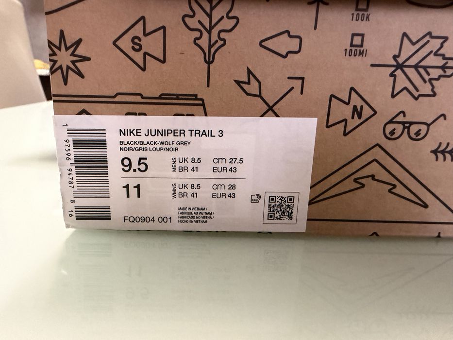 Nike Juniper Trail 3 43 номер
