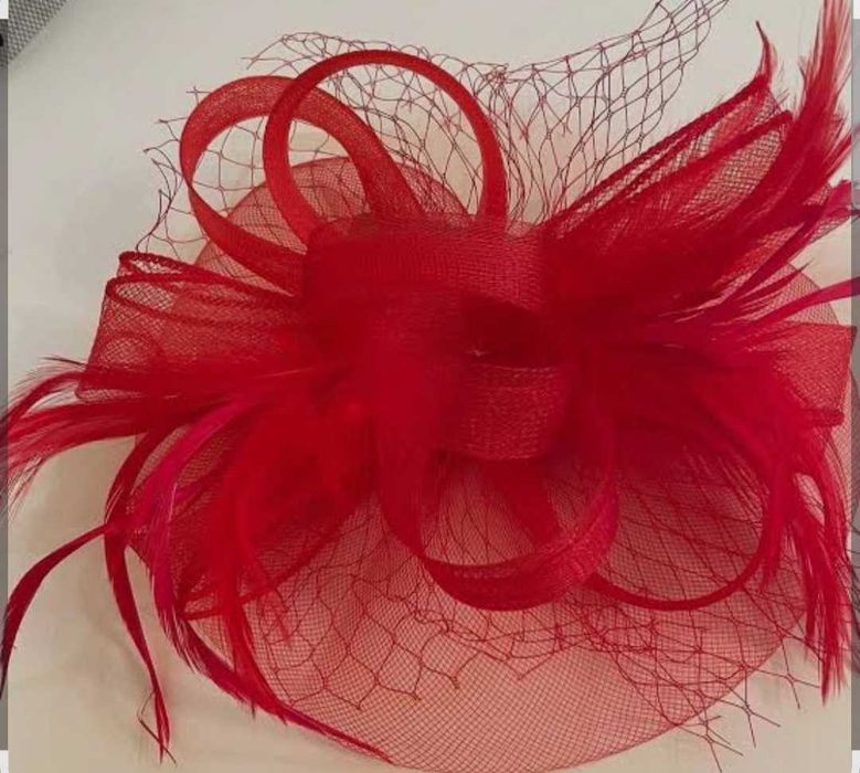 Заколка вуаль аксессуар