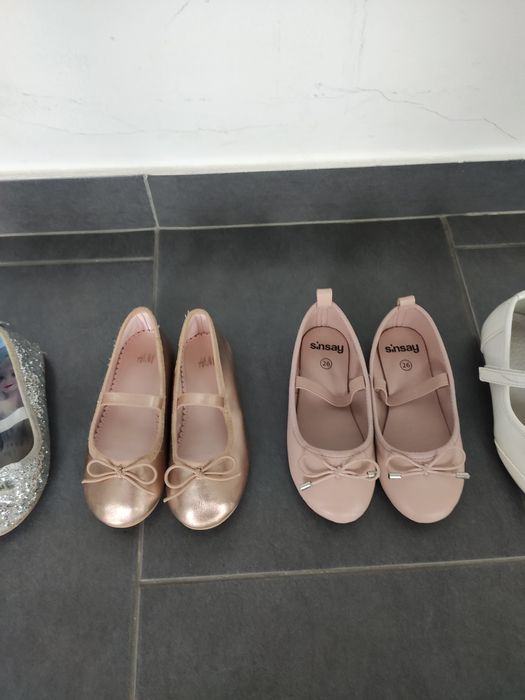 Lot 5 perechi balerini mărimea 25-26