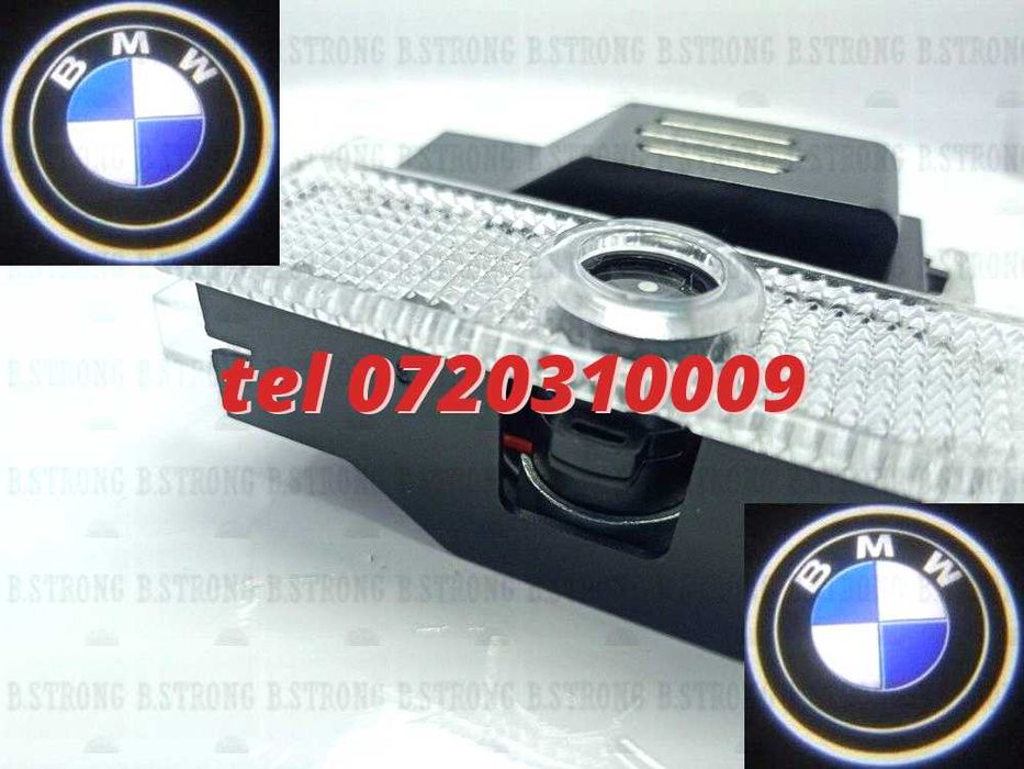 Proiectoare Sigla Marca Bmw Usa Set De 2 Buc Plug And Play