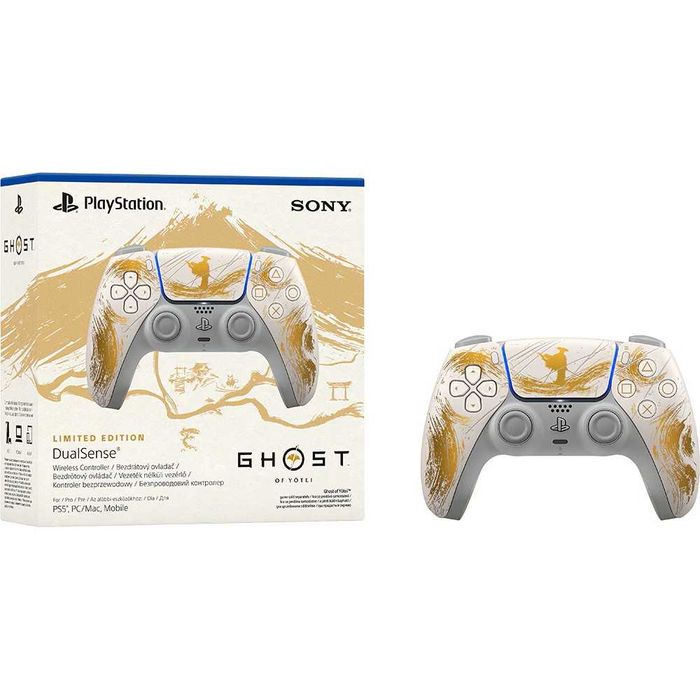Controller PS5 Ghost of Yotei Gold Limited Edition Red, sigilat