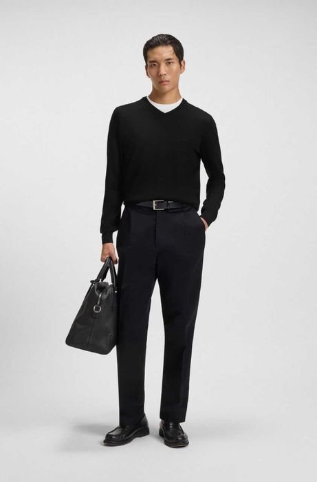 BOSS мужской свитер из шерсти РАЗМЕР М