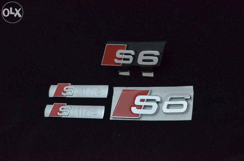 Set Embleme Audi S6