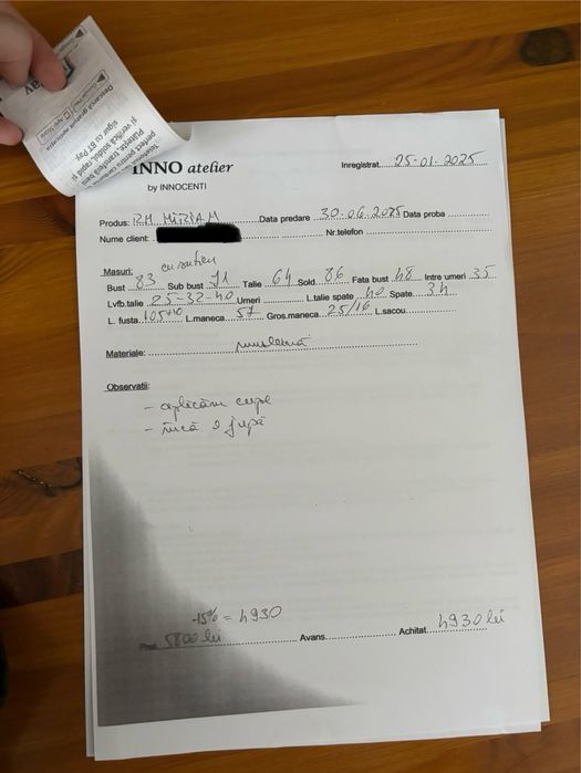 Rochie mireasa din matase naturala