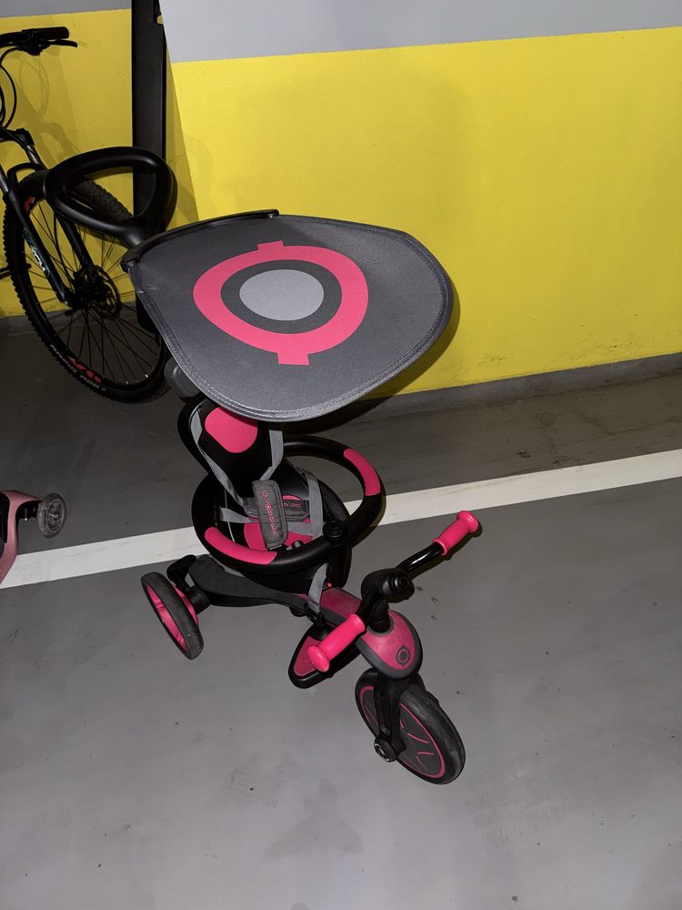 Детска триколка 4 в 1 Globber - Trike Explorer, розова