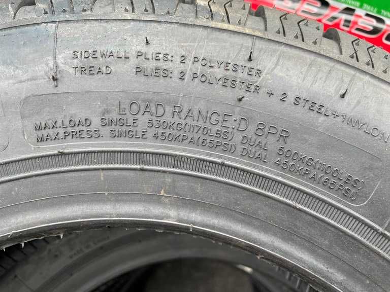 145R12C Cacuciucuri noi de remorca C livrare rapida Anvelope